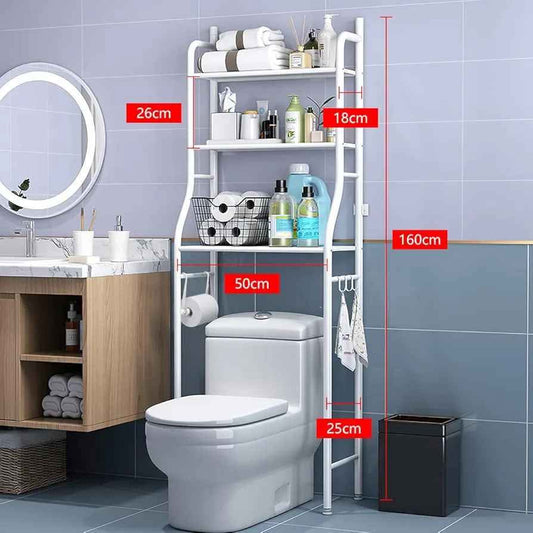 ORGANIZADOR PARA BAÑO Y LAVADORA COLOR BLANCO