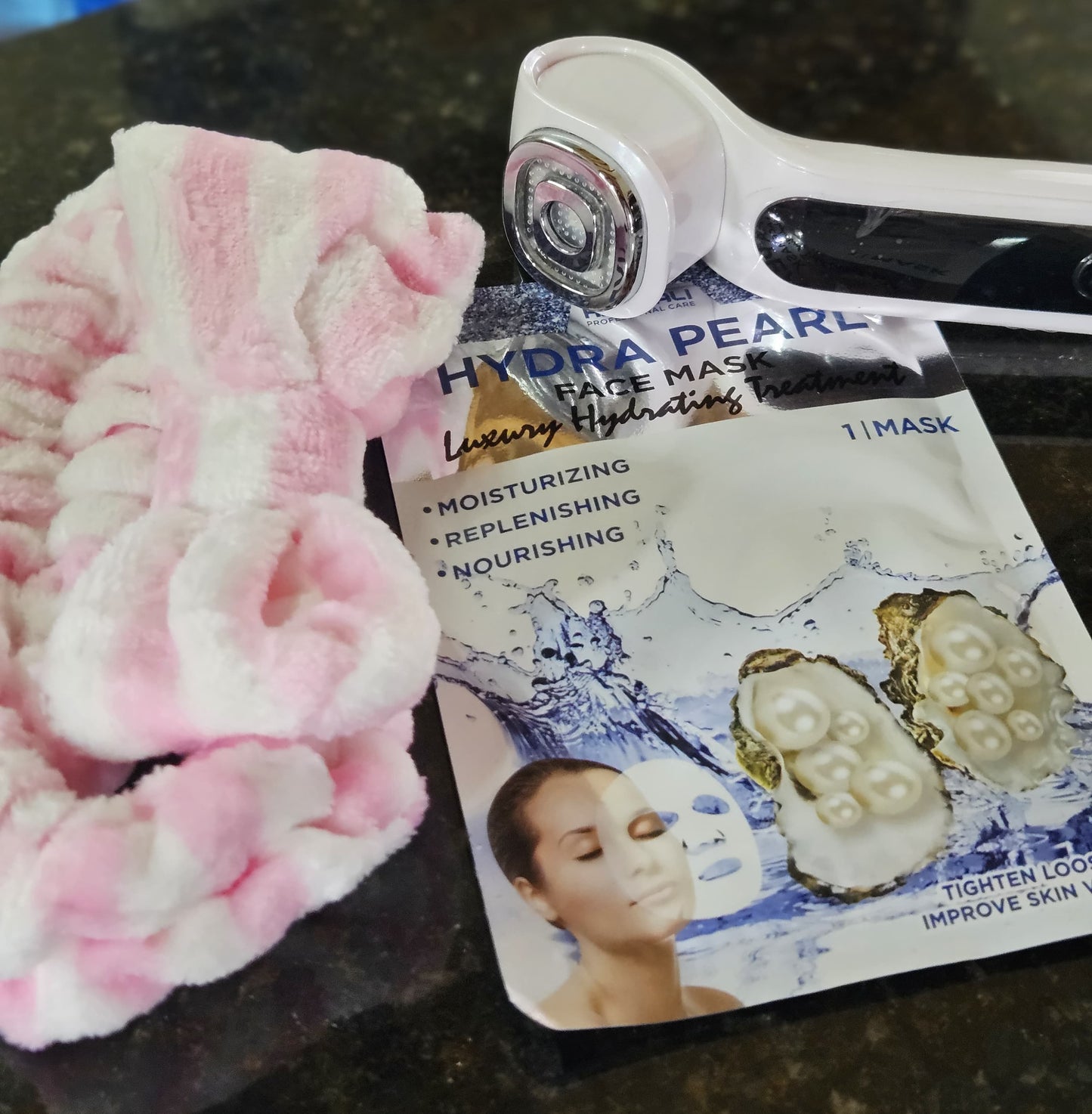 MASAJEADOR FACIAL 6 EN 1 (DE REGALO BINCHA Y MASCARILLA FACIAL)