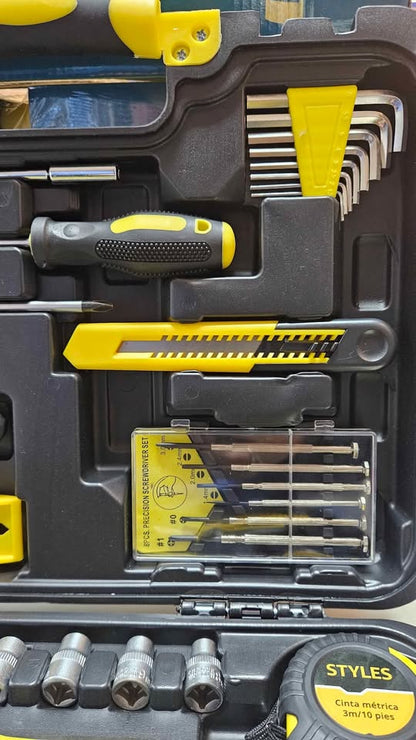 KIT DE HERRAMIENTAS CON 53 PIEZAS