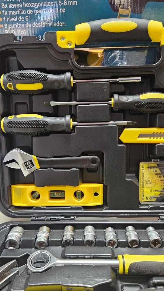 KIT DE HERRAMIENTAS CON 53 PIEZAS