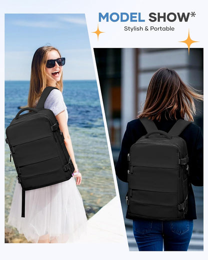 MOCHILA VIAJERA VIRAL DE AMAZON NEGRO