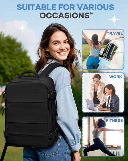 MOCHILA VIAJERA VIRAL DE AMAZON NEGRO